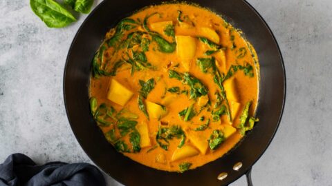 Aloo palak express