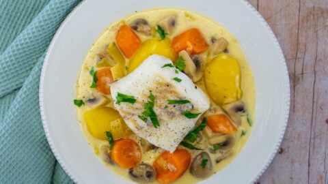 Blanquette de la mer au cabillaud