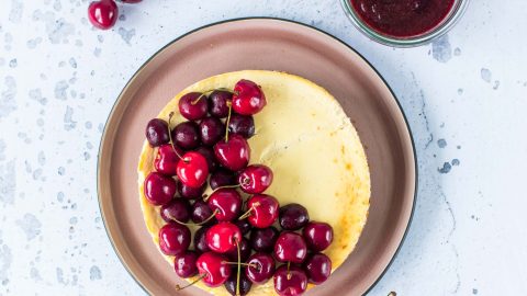 Cheesecake à la cerise
